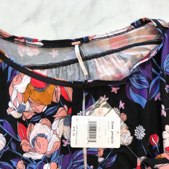 NWT Free People Keepin’ On Printed Top C1 - Picture 7 of 8